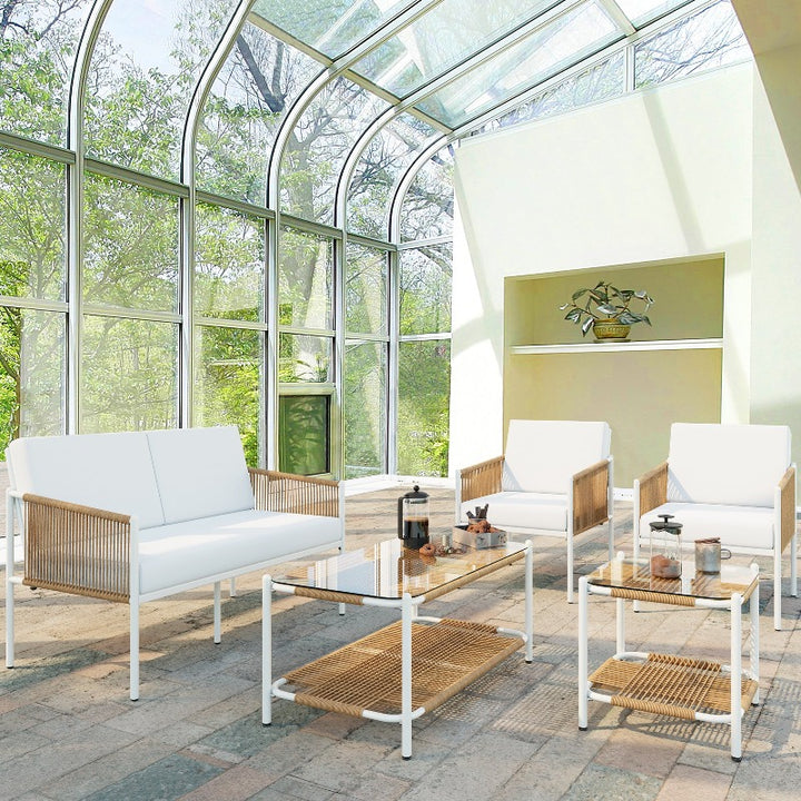 Walsunny Patio Furniture 5 Pieces