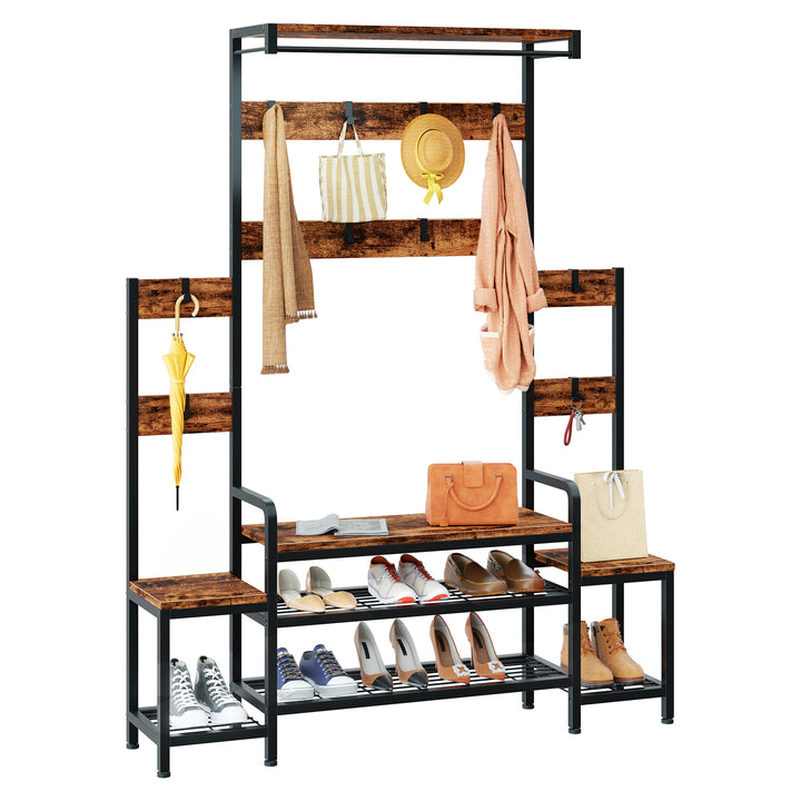 Walsunny Bakers Rack for Kitchen with Power Outlet (7436202508464)