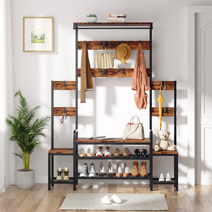 Walsunny Bakers Rack for Kitchen with Power Outlet (7436202508464)