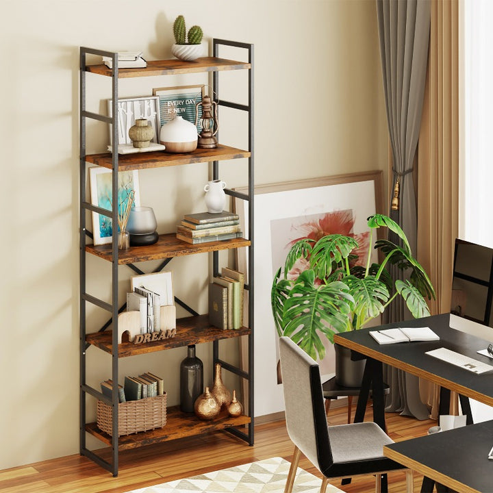 Walsunny 5-Tier Bookshelf (7254077571248)