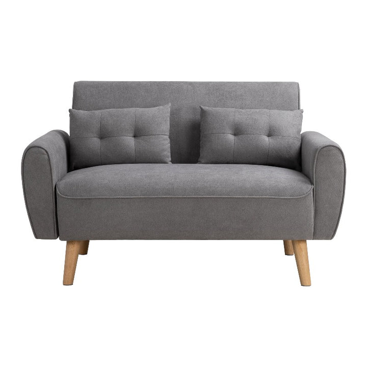 Livingroom sofa set Walsunny 2-seat 47'' Small Modern Love Seat Sofa  #color_light-grey