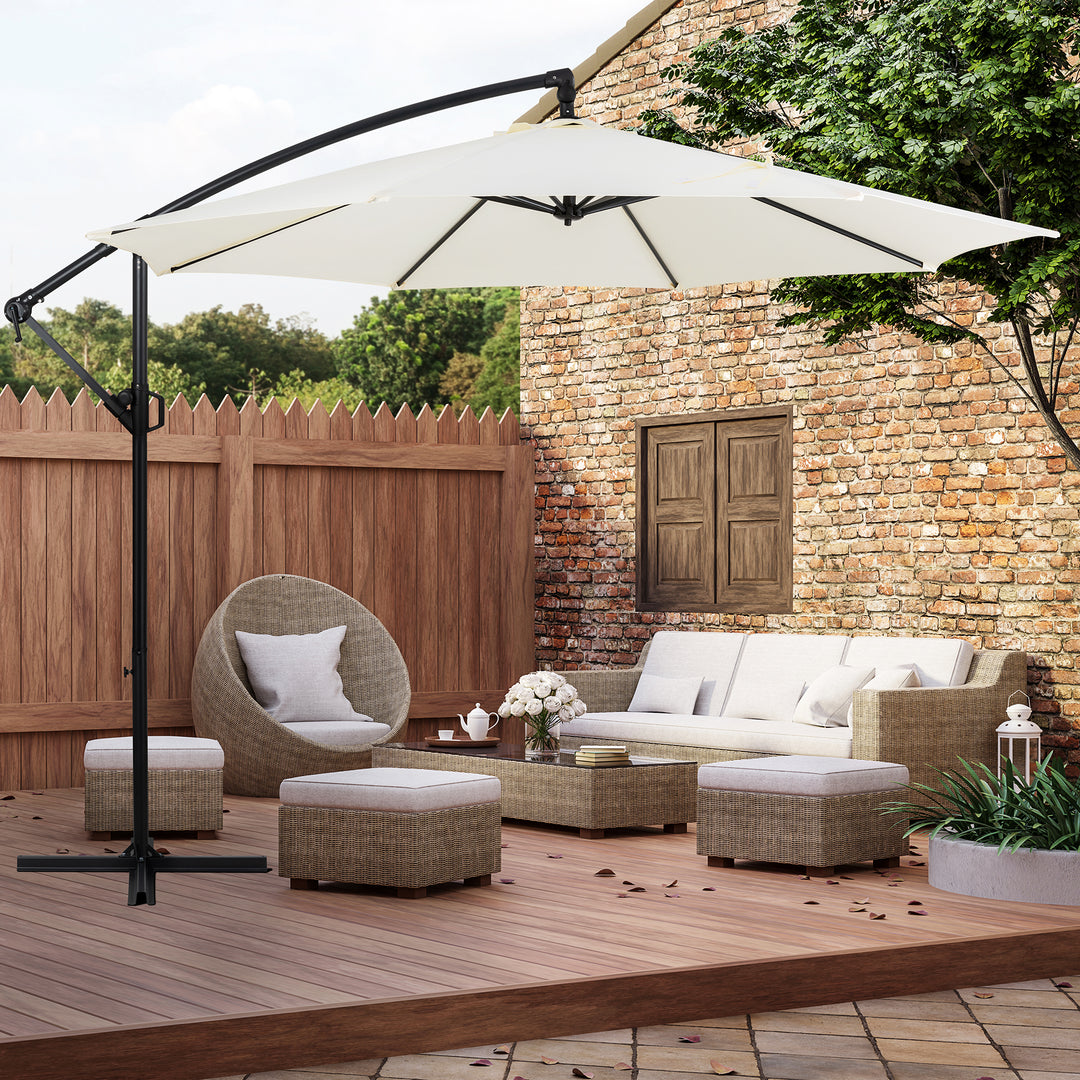 Patio Umbrella & Garden Shed & Pergola