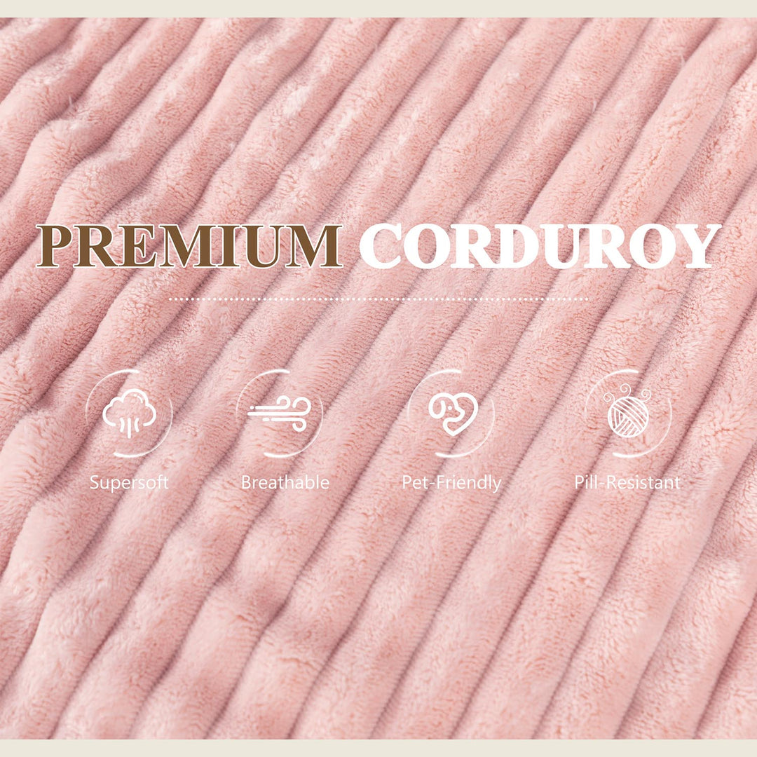 Walsunny  105" Modular Sectional Sofa, Boneless L Shaped Couch with Deep Seat, Cloud Foam Couch  Plush Cordurory Sofa