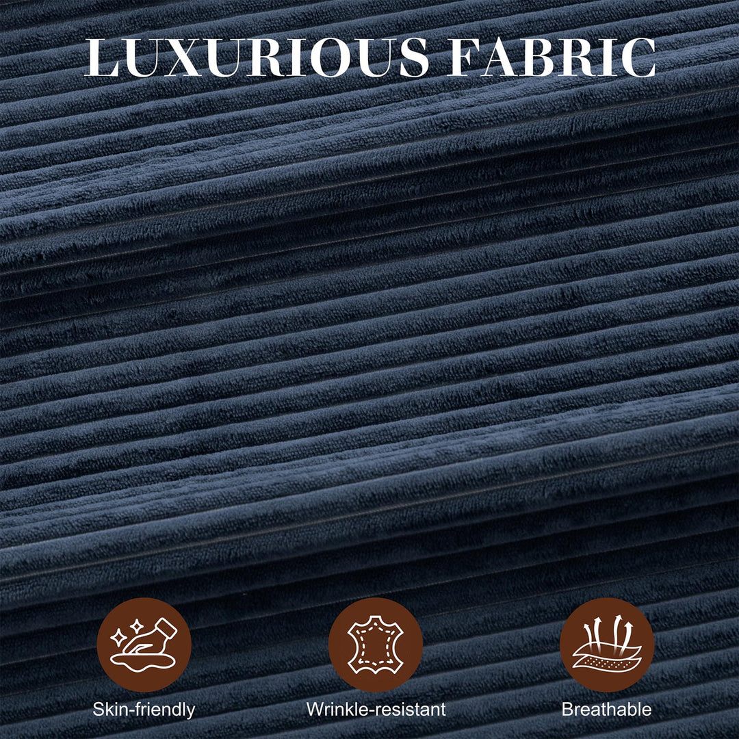 WALSUNNY livingroom sectional couch sectional couch #color_blue #material_corduroy