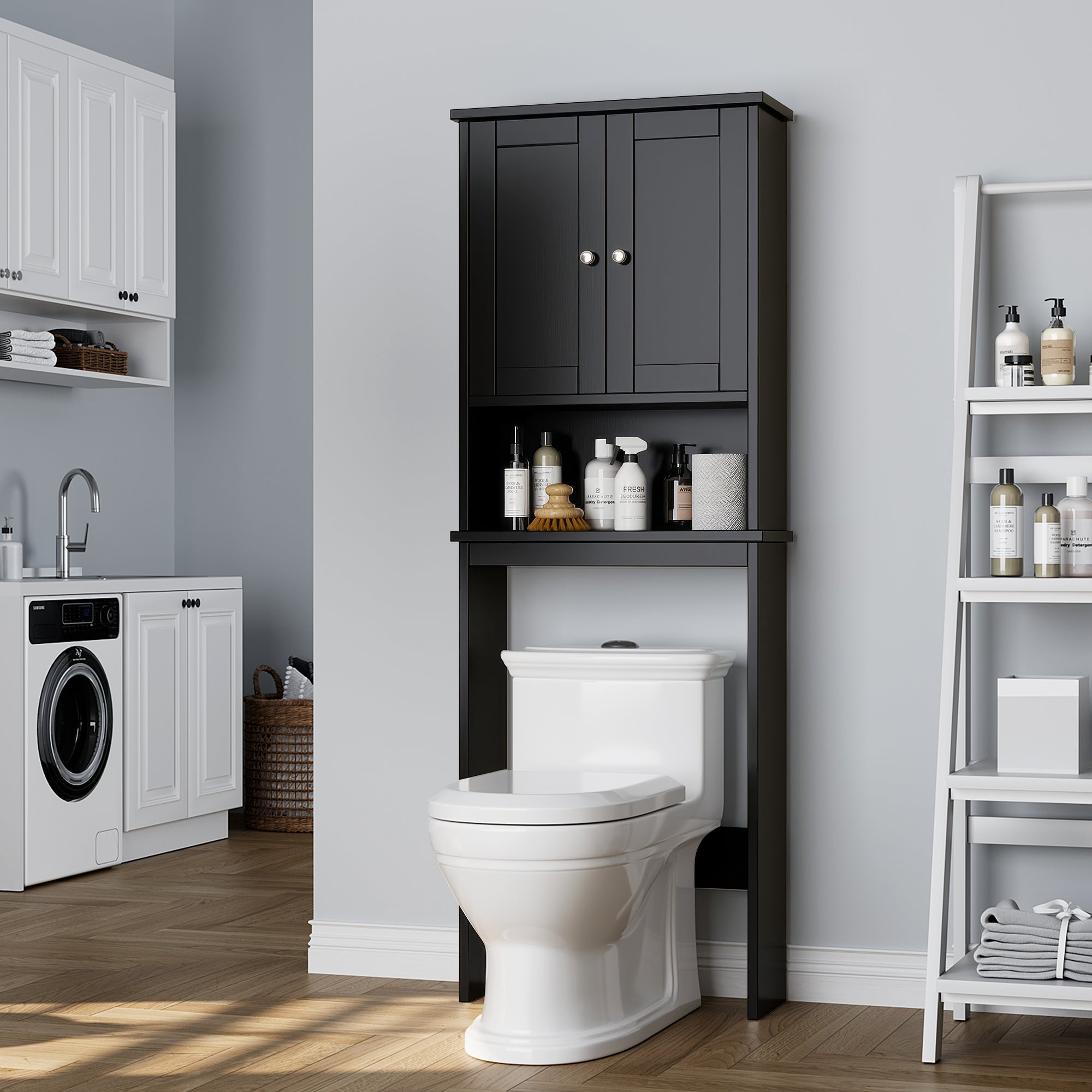 Walsunny Over The Toilet Storage Cabinet A, Bathroom Shelf