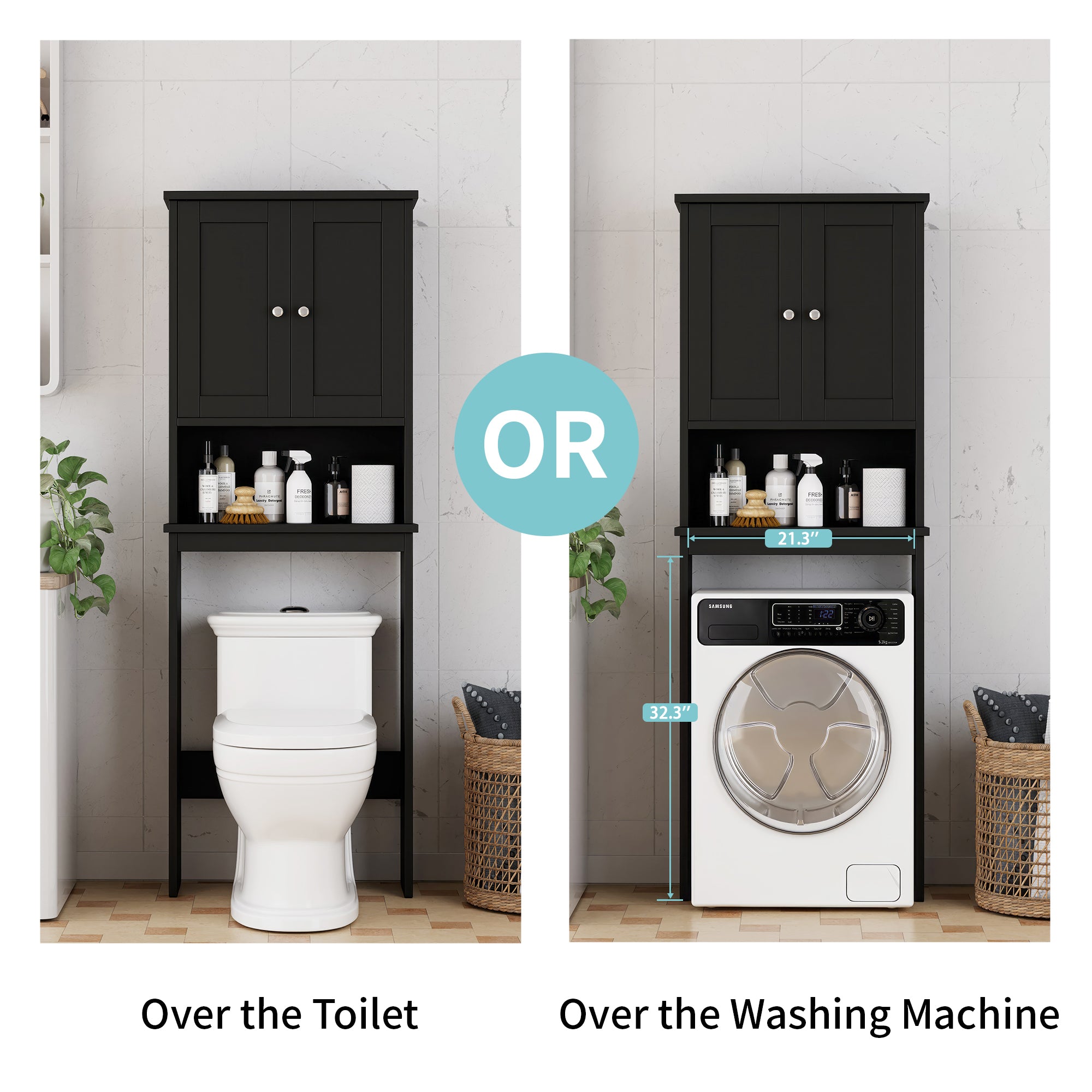 Walsunny Over The Toilet Storage Cabinet A, Bathroom Shelf