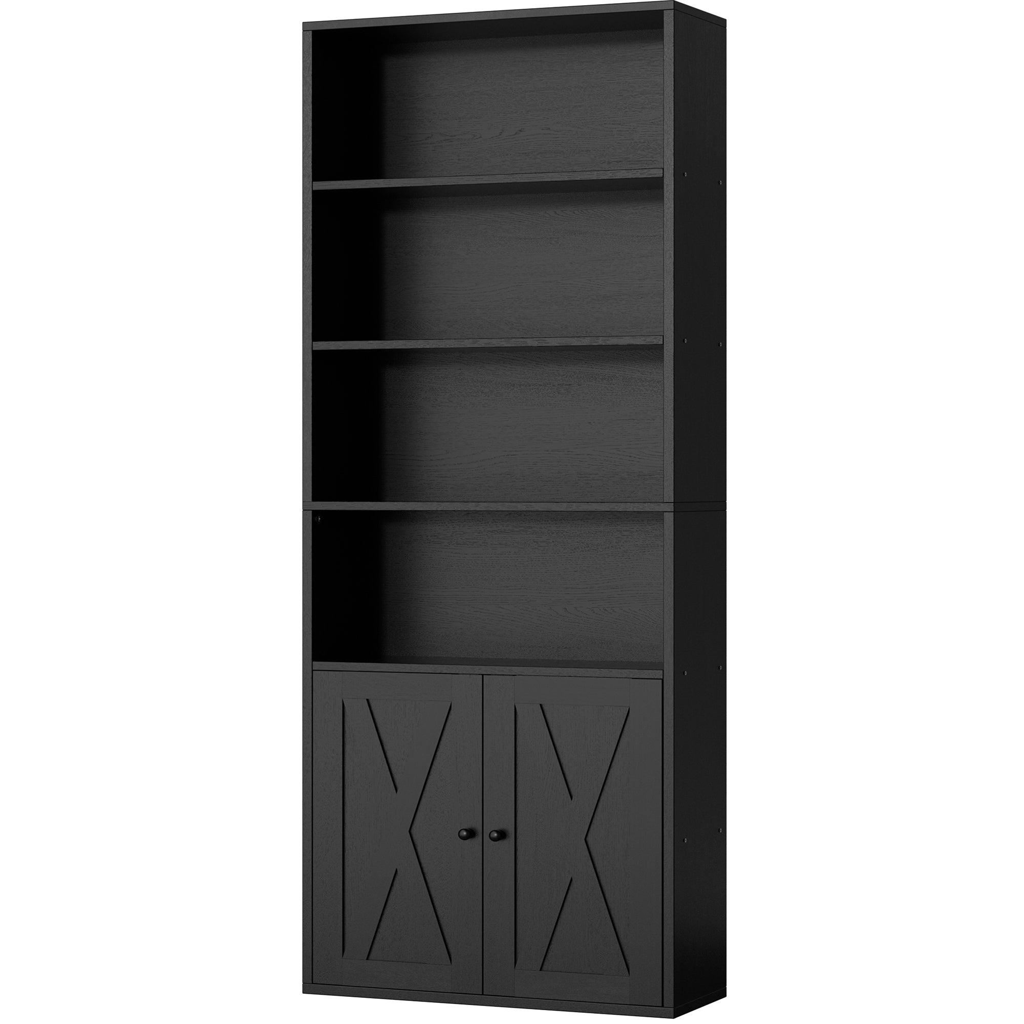 STREET 7冊 Walsunny 70 inch bookshelves / Bookcases, Floor Standing Display