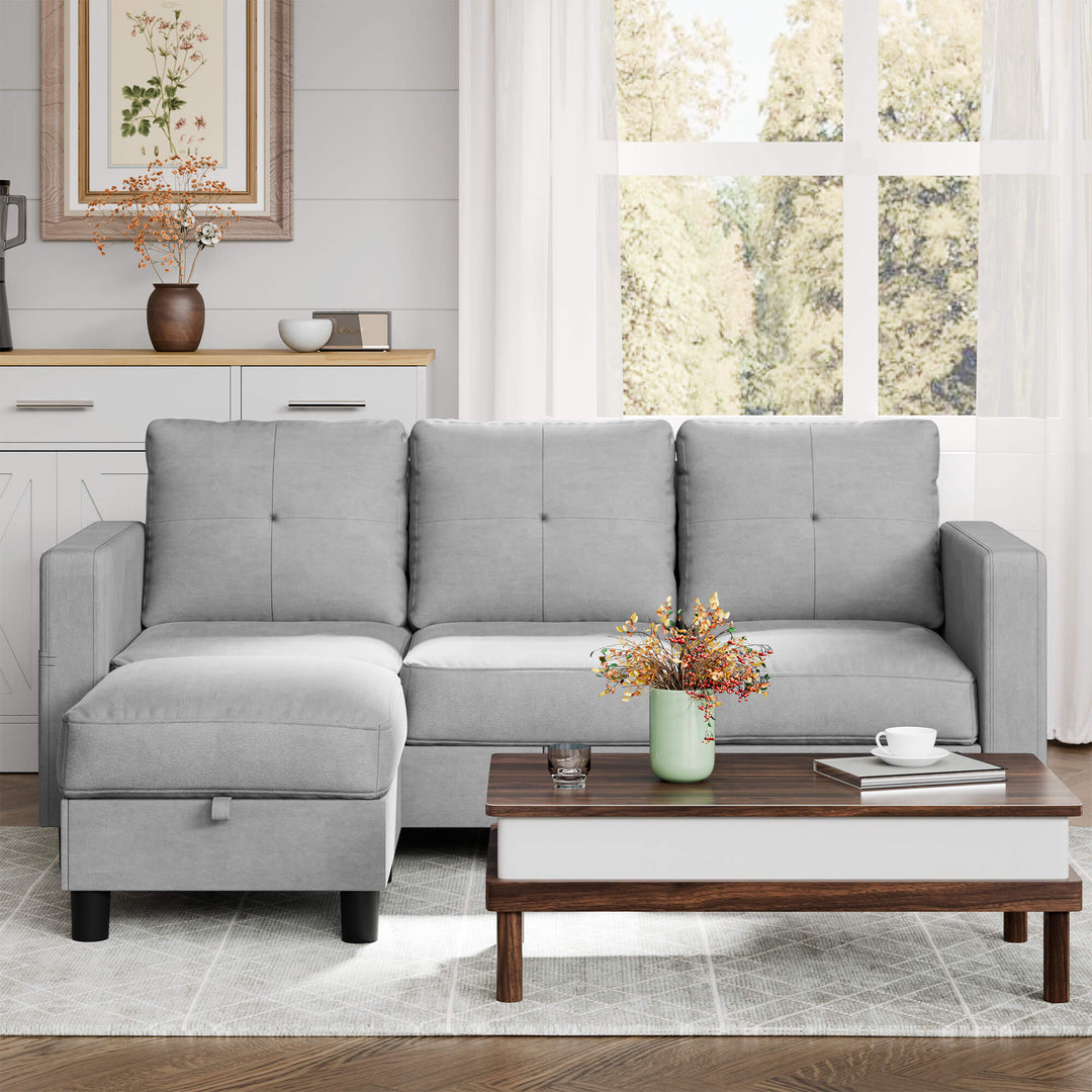  WALSUNNY livingroom sectional couch sectional couch #color_light-grey