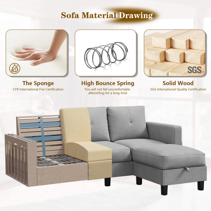  WALSUNNY livingroom sectional couch sectional couch #color_light-grey