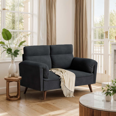 Walsunny 2-Seat Small Modern Love Seat Sofa