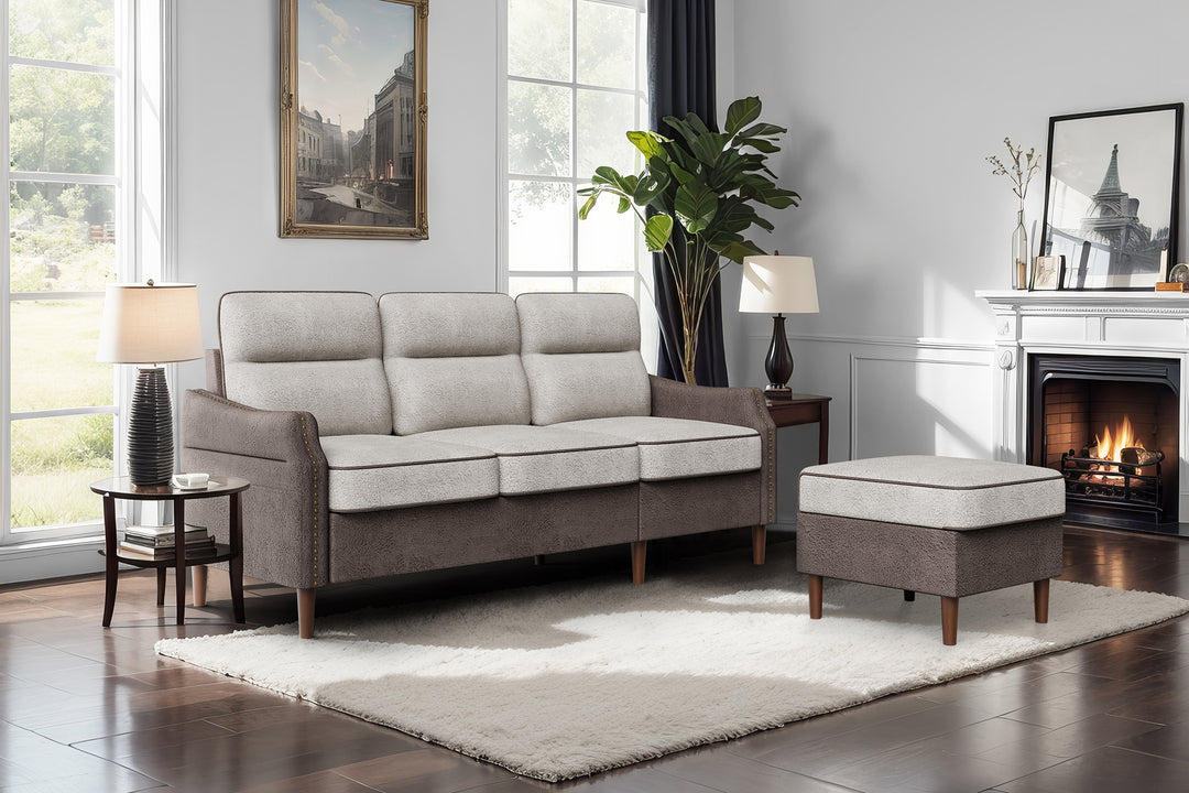 WALSUNNY  Sectional Sofa Couches #color_brown #color_brown