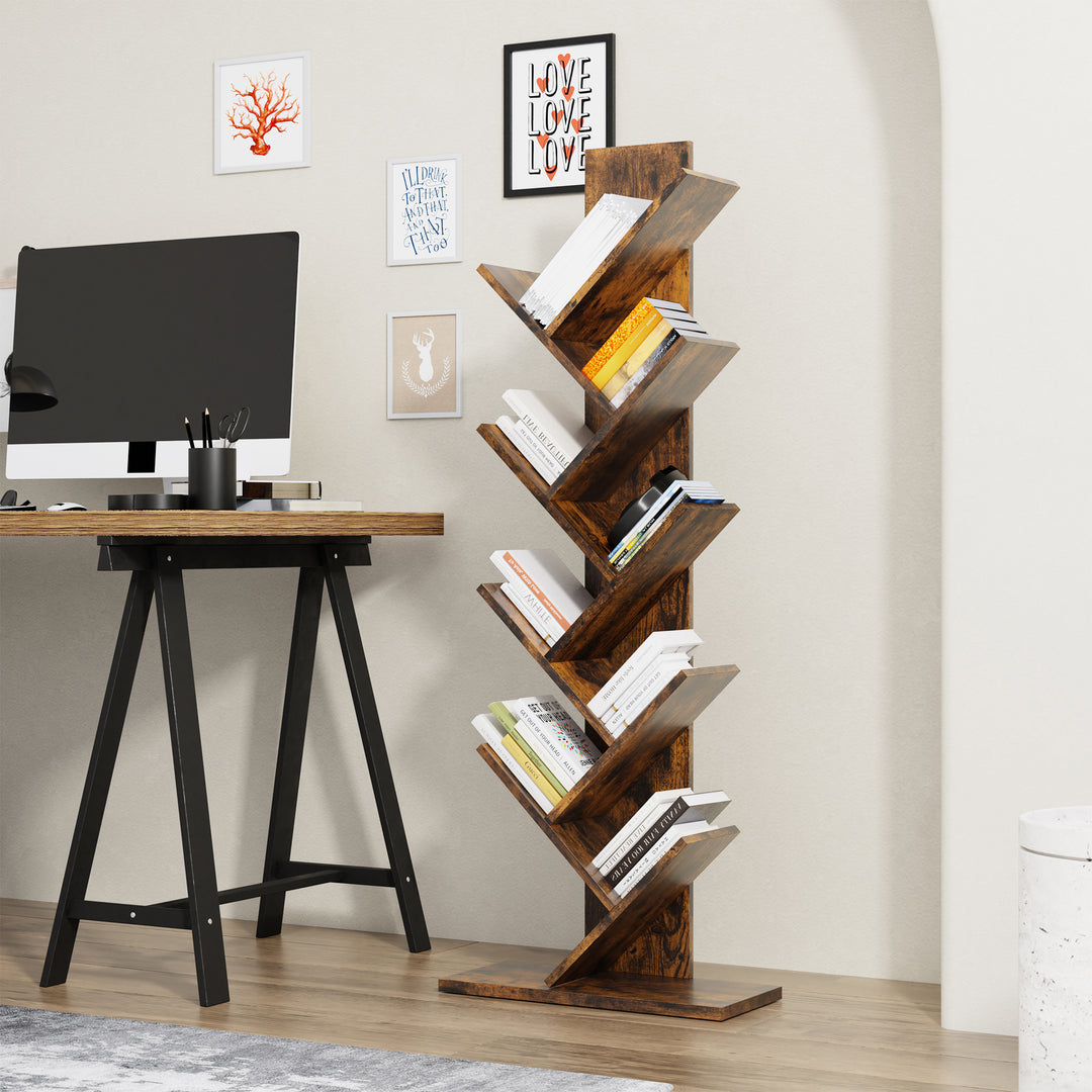Walsunny Creative Design Tree Bookshelf