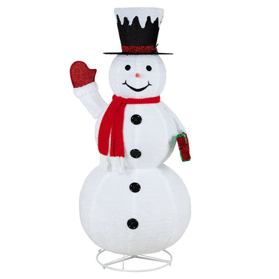 Walsunny LED Lighted Christmas Snowman, White Light